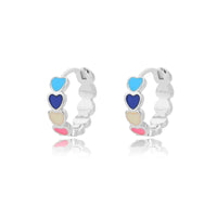 Pendientes "CORAZONCICOS DE COLORES"